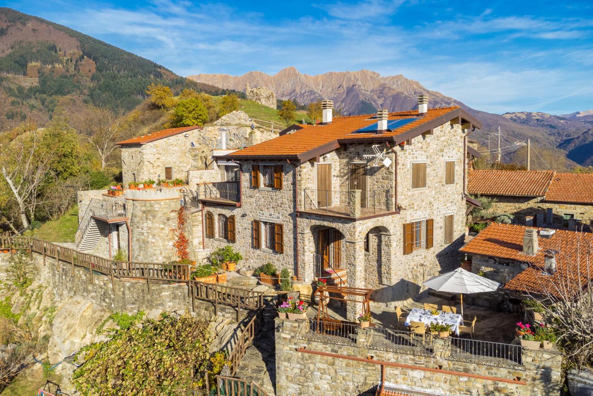 Vivi Luxury Country House Comano  Exterior foto